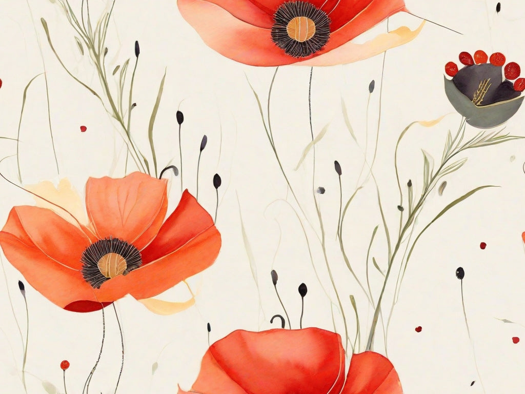 Floral Serenades: The Delicate Dance of Poppies