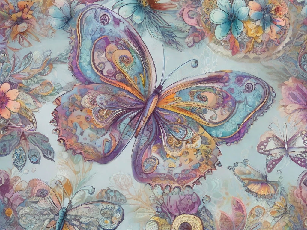 The Timeless Dance of the Enchanted Butterflies