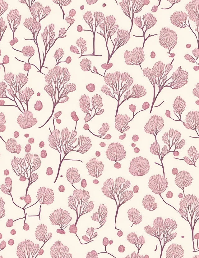 Willow Whimsy: Raspberry Blush & Cream Reverie